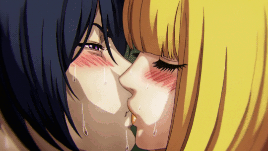 여자 키스 움짤 야짤 gif 하나찡 키스신.gif | 애니메이션 | 일베저장소