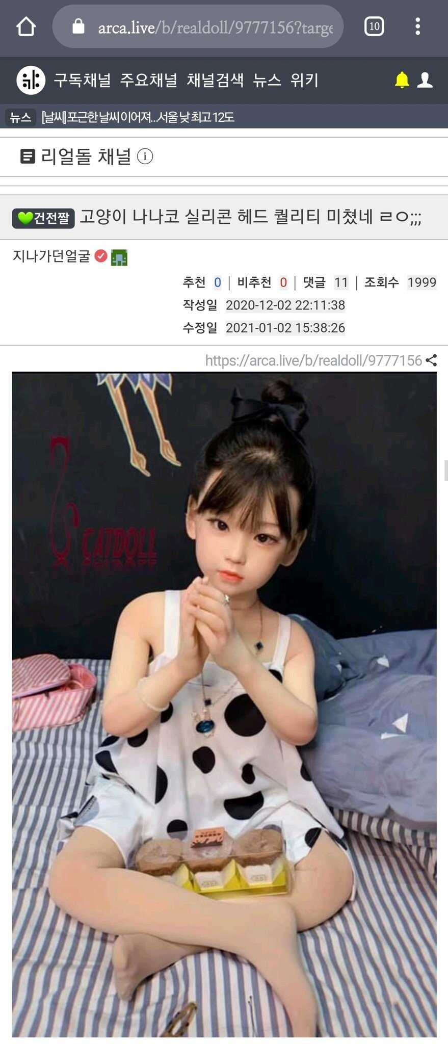 알리익스프레스 20만원짜리 리얼돌 | 일간-베스트 | 일베저장소